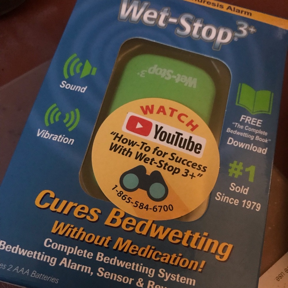 NIB Wet-Stop3 Bedwetting Alarm